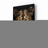 Leopard Glass Wall Art.